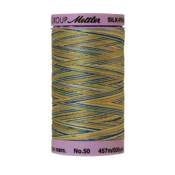 Mettler Cotton Thread Multi 50/3 457m China Blue 9829