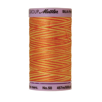 Mettler Cotton Thread Multi 50/3 457m Orange-Ana 9831