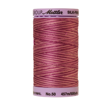 Mettler Cotton Thread Multi 50/3 457m Pink Flox 9839