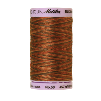 Mettler Cotton Thread Multi 50/3 457m Chocolatte 9852