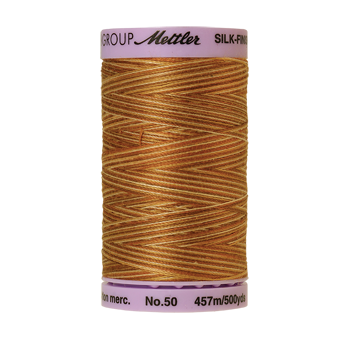 Mettler Cotton Thread Multi 50/3 457m Iced Coffee 9853