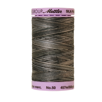 Mettler Cotton Thread Multi 50/3 457m Charcoal 9861