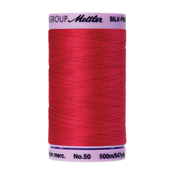 Mettler Cotton Thread 50/2 500m Poinsettia 0102