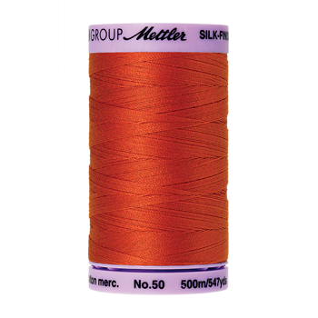 Mettler Cotton Thread 50/2 500m Paprika 0450