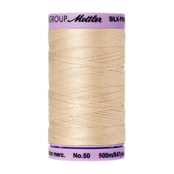 Mettler Cotton Thread 50/2 500m Eggshell 1000