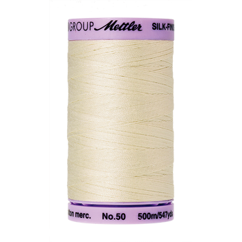 Mettler Cotton Thread 50/2 500m Antique White 3612