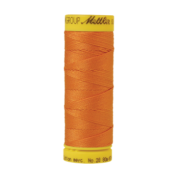 Mettler Cotton Thread 28 /2 80m Pumpkin 0122