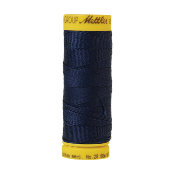 Mettler Cotton Thread 28 /2 80m Navy 0825