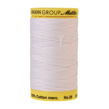 Mettler Cotton Thread 28 /2 248m White 2000