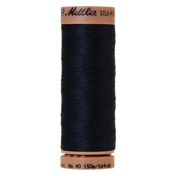 Mettler Cotton Thread 40 /2 150m Dark Blue  0827