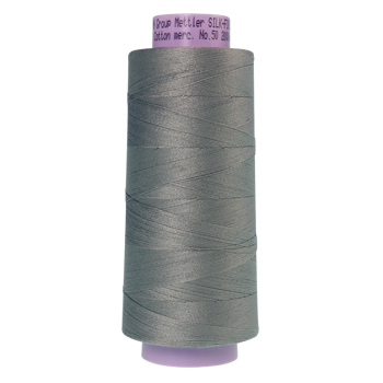 Mettler Cotton Thread 50/2 1829m Titan Gray 0413