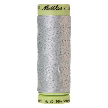 Mettler Cotton Thread 60 /2 200m Silver Grey 1340