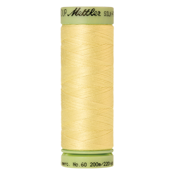 Mettler Cotton Thread 60 /2 200m Lemon Frost 1412