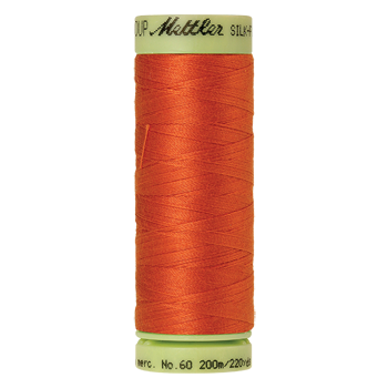 Mettler Cotton Thread 60 /2 200m Mandarin Orange 6255