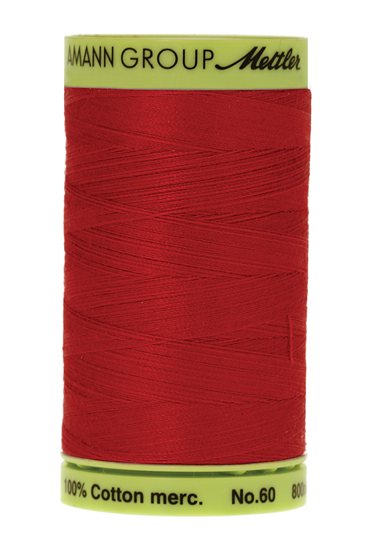Mettler Cotton Thread 60 /2 800m Country Red 0504