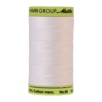 Mettler Cotton Thread 60/2 800m White 2000
