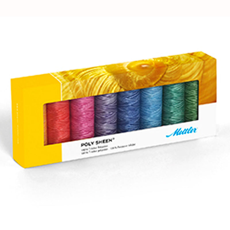 Mettler Thread Gift Pack Polysheen Pastel 8 spools