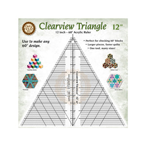 Clearview 12" Triangle Ruler