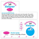 Dime Embroiderer's Helper Templates