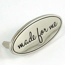 Emmaline Metal Bag Oval Label 'Made For Me'