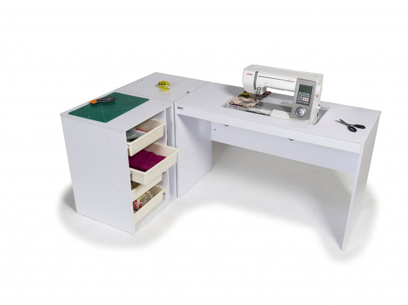 Horn Elements Sewing Table, Drawers & Storage Chest