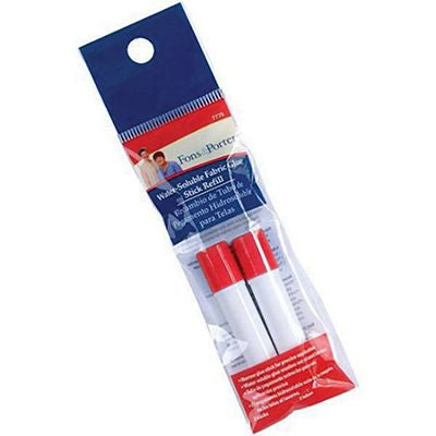 Fons & Porter Temporary Glue Stick Refill Pack of 2 | Quilting & Sewing