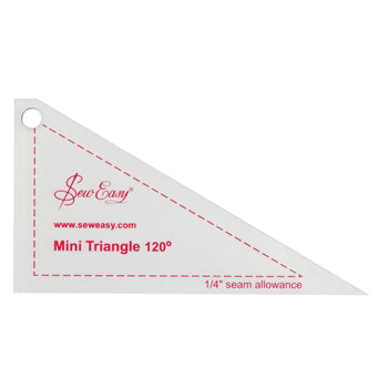 Sew Easy Mini 120 degree Triangle 2½"  Template