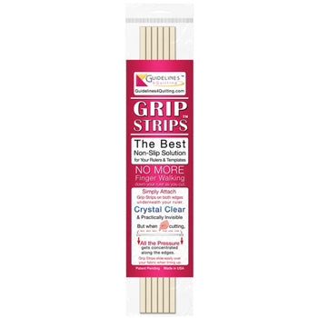Guidelines4 Quilting Grip Strips Pack of 6