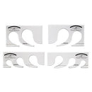 Amanda Murphy Low Shank Every Feather Plume Templates Set of 4