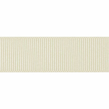 Berisfords Grosgrain Ribbon 20m x 25mm - Ivory