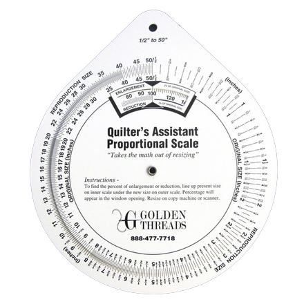 Golden Threads Proportional Scale Quilter's Assistant