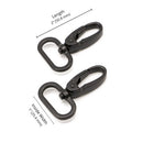 ByAnnie 1" Nickel Swivel Hooks Pack of 2
