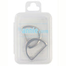 By Annies Nickel D-Rings Pack of 2