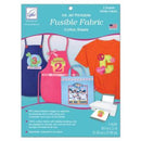 June Tailor Fusible Fabric Ink Jet Fabric Wht 8½" x 11" Pack