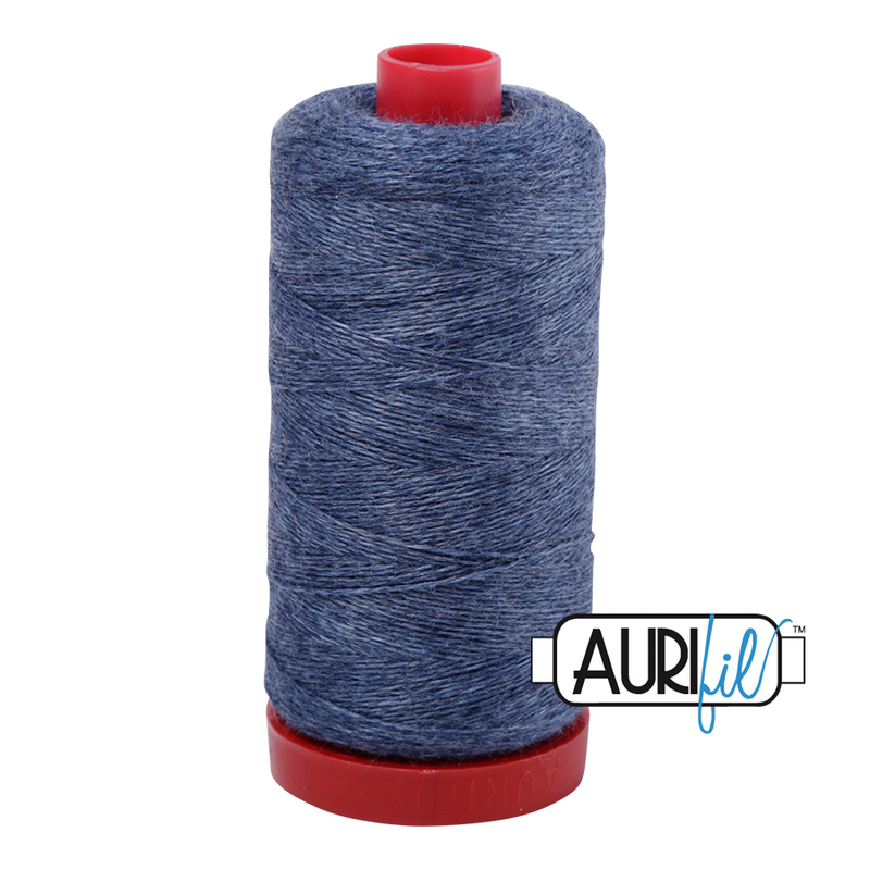 Aurifil Lana Wool 12/2 325m Blue Melange 8780