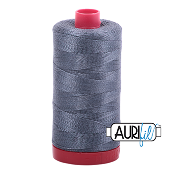 Aurifil Thread 12/2 325m Medium Grey 1158