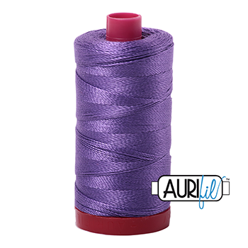 Aurifil Thread 12/2 325m Dusty Lavender 1243