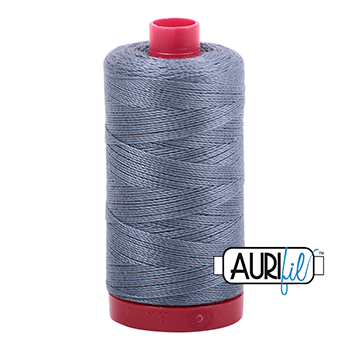 Aurifil Thread 12/2 325m Dark Grey 1246