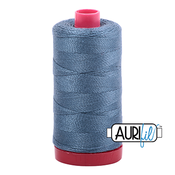 Aurifil Thread 12/2 325m Medium Blue Grey 1310