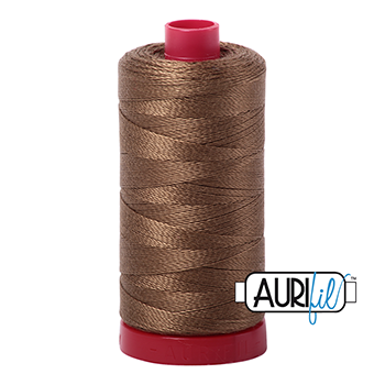 Aurifil Thread 12/2 325m Dark Sandstone 1318