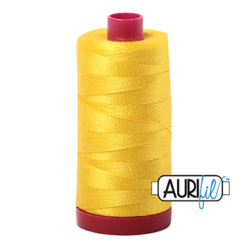 Aurifil Thread 12/2 325m Canary 2120