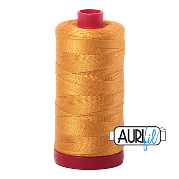 Aurifil Thread 12/2 325m Orange Mustard 2140