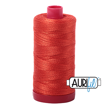 Aurifil Thread 12/2 325m Red Orange 2245