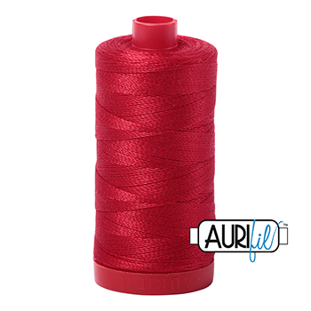 Aurifil Thread 12/2 325m Red 2250