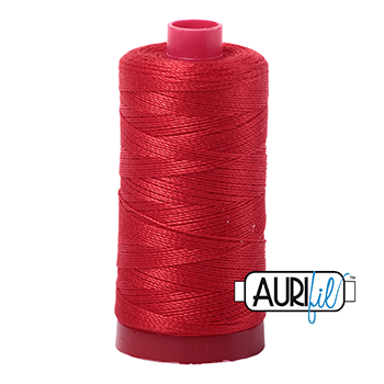 Aurifil Thread 12/2 325m Lobster Red 2265