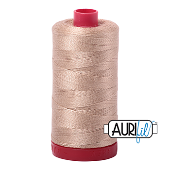 Aurifil Thread 12/2 325m Beige 2314