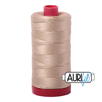Aurifil Thread 12/2 325m Sand 2326