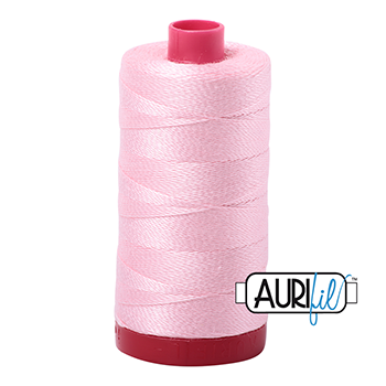 Aurifil Thread 12/2 325m Baby Pink 2423