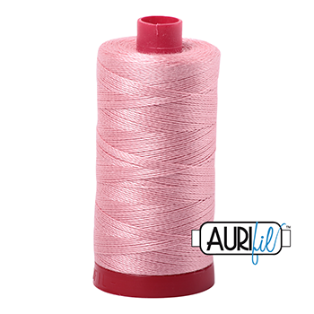 Aurifil Thread 12/2 325m Light Peony 2437