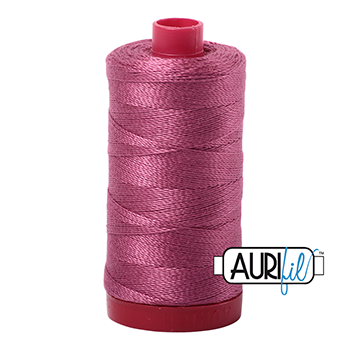 Aurifil Thread 12/2 325m Rose 2450